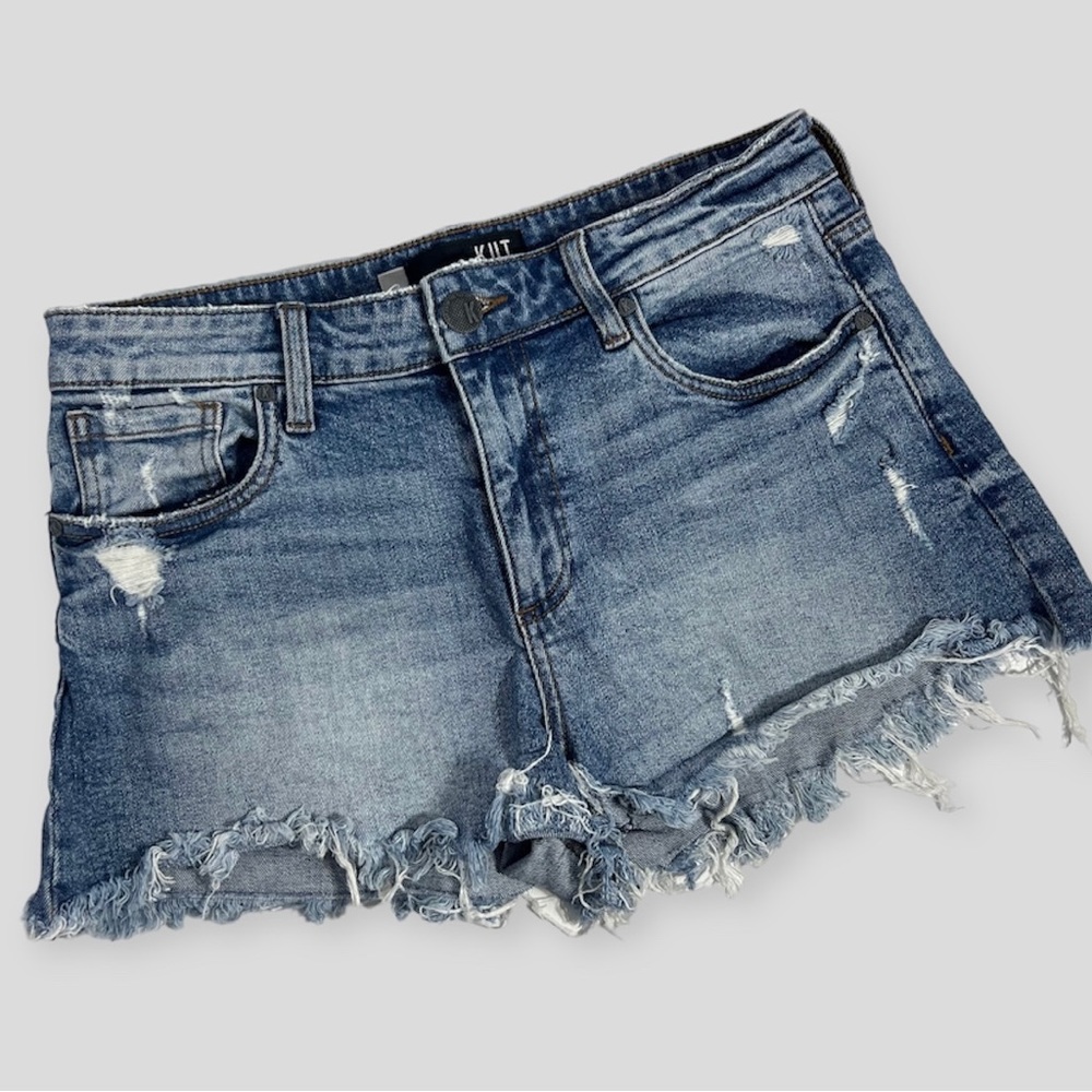 Kut from the Kloth Blue Jean Shorts